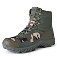 thumbnail image 3 of Botas Hombre Desert Army Zapatos De Montañismo Impermeables (43) Verde Ejército Verde, 3 of 8