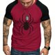 thumbnail image 1 of Camiseta Con Estampado De Araña Para Hombre De Talla Grande, Camisetas De Manga Corta Con Gráficos De Moda De Verano, Camisetas Sueltas Informales Para Hombres Grandes Y Altos, Ropa Para Hombres, 1 of 4