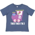 thumbnail image 3 of Inktastic 2nd Birthday Cute Train I'm Two Girls Toddler T-Shirt, 3 of 5