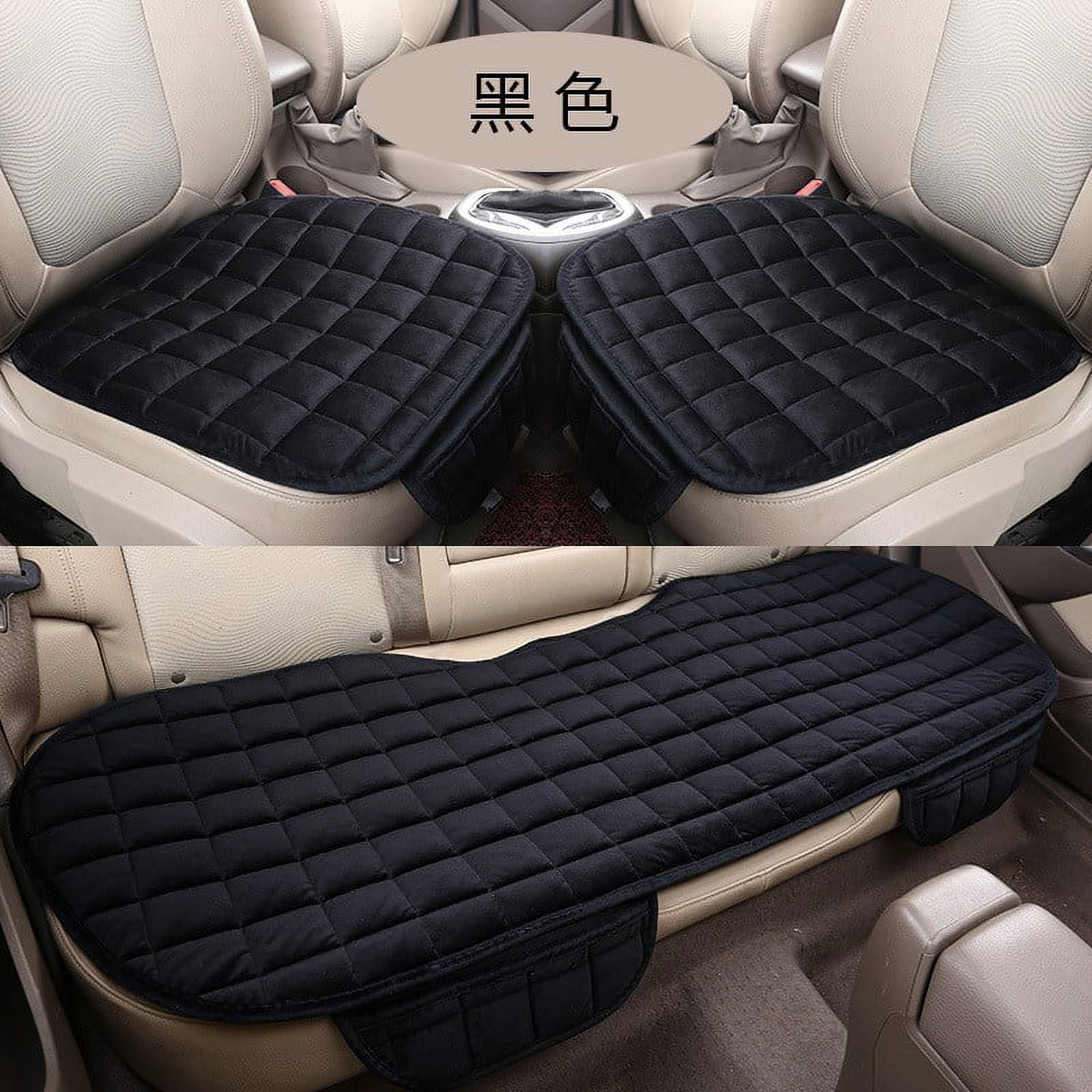 LARROUS Coussin de siège confortable en mousse à mémoire de forme pour siège conducteur de voiture, coccyx, soulagement de la douleur pour la conduite, chaise de bureau (beige