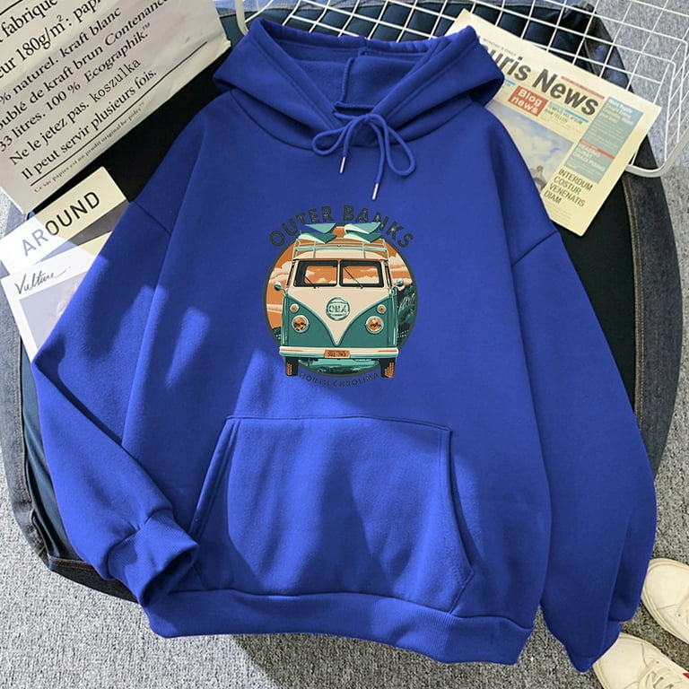 Standard Graphic Hoodie - Blue