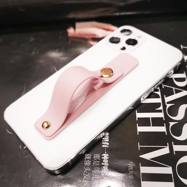 Soporte Universal para teléfono con banda de muñeca para iPhone, soporte para teléfono móvil con agarre de dedo para samsung xiaomi, soporte de enchufe pegado hacia atrás Tan Jianjun unisex