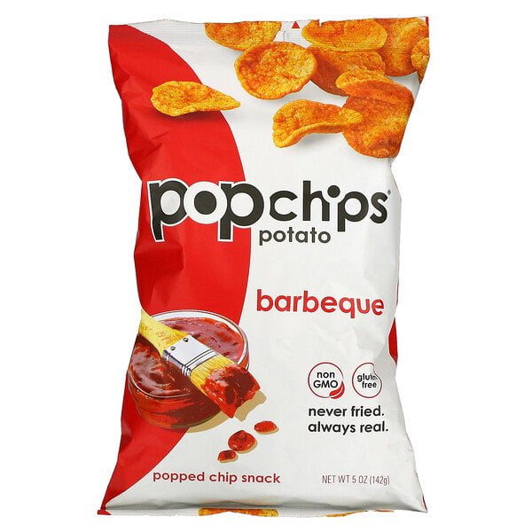 Popchips, Potato Chips, Barbeque, 5 oz - Walmart.com