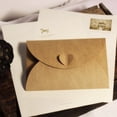 thumbnail image 3 of 10Pcs Recycled Kraft Paper Letter Envelopes DIY Greeting Card Scrapbooking Gift, 3 of 8