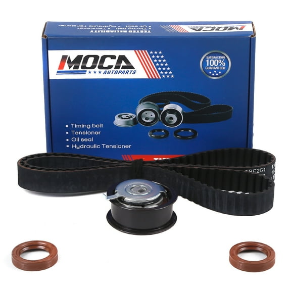 MOCA AUTOPARTS Timing Belt Kit Fit for 1996-1998 Volkswagen Jetta & 1997-1998 Volkswagen Passat 1.9L