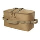 thumbnail image 1 of Bolsa de almacenamiento multiusos para acampar al aire libre, plegable con asas de transporte. Amarillo, 1 of 7