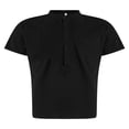 thumbnail image 1 of Men‘s Shirt Henley Neck Solid Color Tops Pullover with Pocket and Buttons S/M/L/XL/XXL, 1 of 8