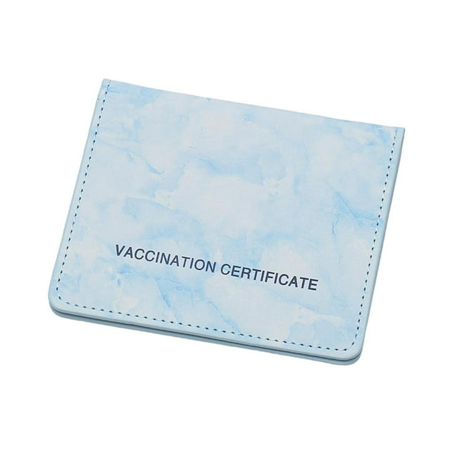 de de vacunación Soporte de cubierta impermeable Cartera de Zulema Cartera del titular de la tarjeta