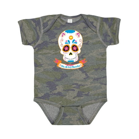 

Inktastic Day of the Dead Skull Gift Baby Boy or Baby Girl Bodysuit