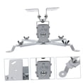 thumbnail image 4 of ROMANSENTIAL Projector Ceiling Mount Rack 1Pack Carbon Steel Multipurpose 20cm, 4 of 8