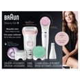 thumbnail image 6 of Braun Silk-Epil Beauty Set 9 9-985 Deluxe 7-in-1 Cordless Wet & Dry Hair Removal Epilator for Women, 6 of 8