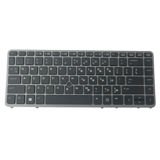 grijnzend ingesteld schaak Backlit Keyboard for HP EliteBook 840 G1 850 G1 Laptops - Replaces  736654-001 - Walmart.com
