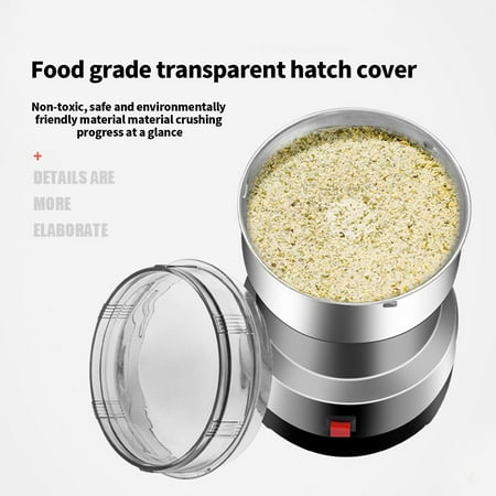 

Dido Electric Spice Grinder Stainless Steel Mill Powder Machine Medicinal Material Crusher For Home Kitchen