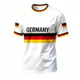 thumbnail image 6 of Soccer Jersey Shirts Boys Unisex Fan For All Ages Realistic Team Style Top For Kids Everyday Wear Graphic Jerseys Football Size 11-12T, 6 of 6