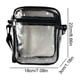thumbnail image 3 of Mochila transparente | Bolsa pequeña transparente para estadios con 4 bolsillos | Plástico de vinilo duradero | Multiusos: deportes, conciertos, festivales, playa, viajes, uso diario, 3 of 9