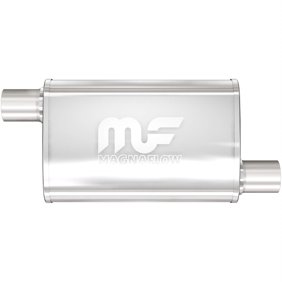 MagnaFlow Muffler Mag SS 18X4X9 2.5 / 2.5 O / O