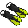 thumbnail image 4 of 2pcs Adjustable Swimming Fins Soft TPR Open Heel Long Diving Fins for Snorkeling, 4 of 4