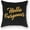 Hello Gorgeous Golden, variant on Inspirational Quotes Throw Pillow Covers Super Soft Black & White Decorative Pillows Cushion Cover Shine Bright Like A Diamond Words Lettering Pillcases Standard 18x18 Inch Home Bedroom Decor