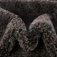 thumbnail image 4 of Unique Loom Solo Collection Area Rug - Calabasas (6' 1" Round Charcoal/Black), 4 of 7