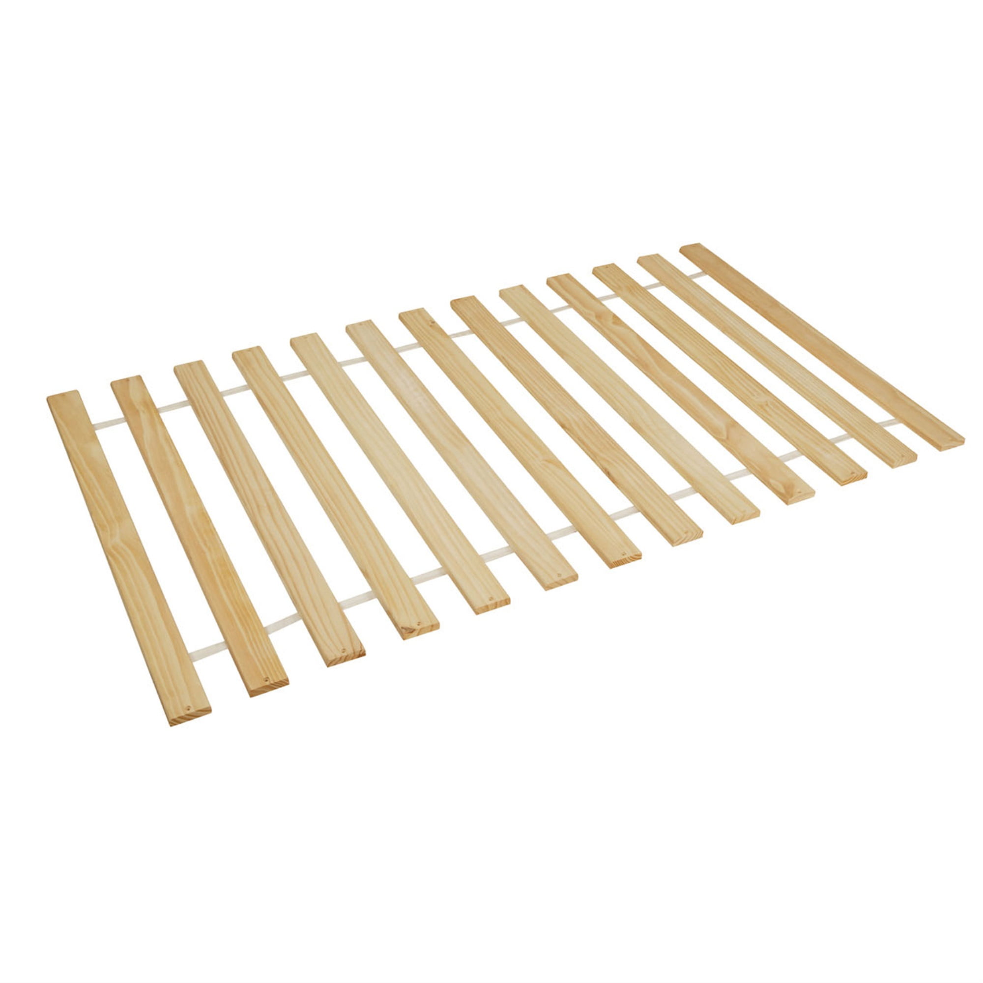 Benzara Full Size Wooden Bunkie Board with 14 Slats and Drilled Holes