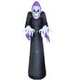 thumbnail image 1 of Celebrations Fantasma Calavera Inflable Premontado de 366 cm, 1 of 1
