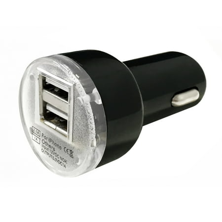 Dual S5 Wall Adapter 2-Port Dual USB 2A Car Charger Adapter for iPhone 6 6S Plus SE 7 7+ XS X 8 8+ iPad Mini Air Pro / Samsung Galaxy S9 S8 S10 S10e Tab S7 S6 S5 Note 8 5 LG Stylo 4 Moto Z3 Smartphone Android, by Borz ()