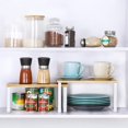 thumbnail image 4 of Shelf Organizer NEX, armario de cocina y encimera de bambú, juego de 4, 4 of 6