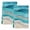 Multicolor, variant on Teal Coastal Kitchen Towels Set of 2, Summer Beach Nautical Abstract Art Absorbent Dish Towels for Kitchen, Microfiber Hand Towel, Quick Drying Tea Towel for Cleaning Decorative Dishcloths
