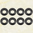 thumbnail image 2 of CTIRCHIU 2 Set of 8PCS Special Kayak Drop Ring Quant Paddle Drop Ring Canoes Assault Boat Accessory Universal Kayak Paddle Drip Rings for Canoeing Dugout Canoe Use (Black), 2 of 7