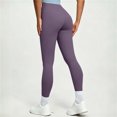 thumbnail image 7 of ClodeEU Women High Waist Soft Stretch Yoga Leggings,Butt Lifting Slim Fit Workout Running Athletic Pants ,Women's Plus M, 7 of 7