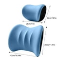 thumbnail image 2 of WIFKLSIIPG Comfortable Car Neck Pillows Set of 2 Ergonomic Headrests for Car Seats, 2 of 4