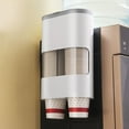 thumbnail image 3 of Double Tube Cup Holder Food Grade Plastic Cup Organizer for Restaurants and Lounges Disposable Drinkware Dispenser, 3 of 18