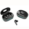 thumbnail image 2 of FYHALE Wireless Bluetooth Headset 5.4 In Ear LED Display Power Cool Headphones Built In Microphone Immersive Sound Headset with Charging Case, 2 of 6
