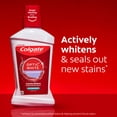 thumbnail image 2 of Colgate Optic White Advanced Whitening Mouthwash with Icy Fresh Mint Flavor and 2% Hydrogen Peroxide, 3 Pack, 32 OZ, 2 of 15