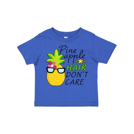 

Inktastic Pineapple Hair Dont Care Gift Toddler Boy or Toddler Girl T-Shirt