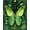 Green, Pattern 2, variant on ODIKA 4'x6' Machine Washable Non-Slip Area Rug, Whimsical Irregular Shape Moss with Eclectic Aura Design High Traffic Rug, Green, 82631