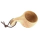 thumbnail image 3 of Taza de café Taza de agua de madera de goma Taza de leche de desayuno hecha a mano Taza de té decorativa para beber, tipo 3 Kearding HA006006-03B, 3 of 7