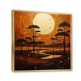thumbnail image 2 of Designart "African Savannah Charm XII" African Floater Framed Canvas Print, 2 of 7