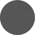 thumbnail image 1 of Ahgly Company Machine Washable Indoor Round Transitional Charcoal Black Area Rugs, 3' Round, 1 of 7