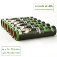 thumbnail image 2 of Recambios Lint Roller Ruisticki Mega, 10 pulgadas, paquete de 6, 360 hojas, 2 of 7