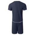 thumbnail image 4 of Clossjun Mens 2 Piece Short Set Matching Drawstring Baggy Shorts Sets Casual Summer Outfits, 4 of 5