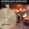 thumbnail image 3 of Crash Cymbal Sabian Stratus 18" B20 Bronze Natural, 3 of 8