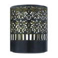 thumbnail image 2 of Metal Solar Powered Wall Light, Hollow Pattern Projection Lamp, Weather Resistant LED Hanging Light, Classic Outdoor Ornament for Yard, Fence, Patio and Backyard Garden Decoration, D, 2 of 6