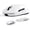 White, variant on X8 Gaming ,PAW3950MAX 42K DPI Sensor,Nordic 54L15 MCU,/Wired 8K Polling,Optical ,59g Lightweight Tri-Mode Mice with Coiled -White&Griptape
