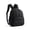 Jet Black, variant on Mini Backpack For Women, Lightweight Puffer Small Backpack Purse, Quilted Casual Travel Daypack, Cute Water-Resistant Bookbag For Daily (Brown)