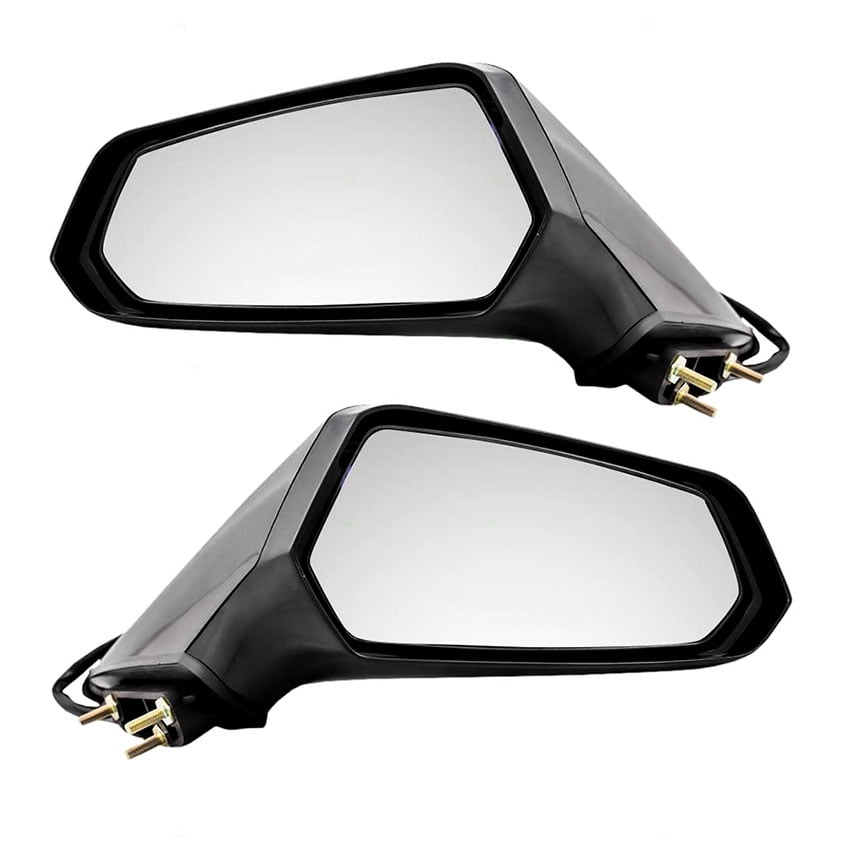 NEW LEFT SIDE PRIMERED POWER HEATED MIRROR FITS CHEVROLET IMPALA GM1320330