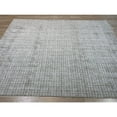 thumbnail image 3 of Ivory Grid Handmade Wool Rug, 3 of 5