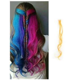 Florata 11pcs Straight Colored Clip In Hair Extensions Party