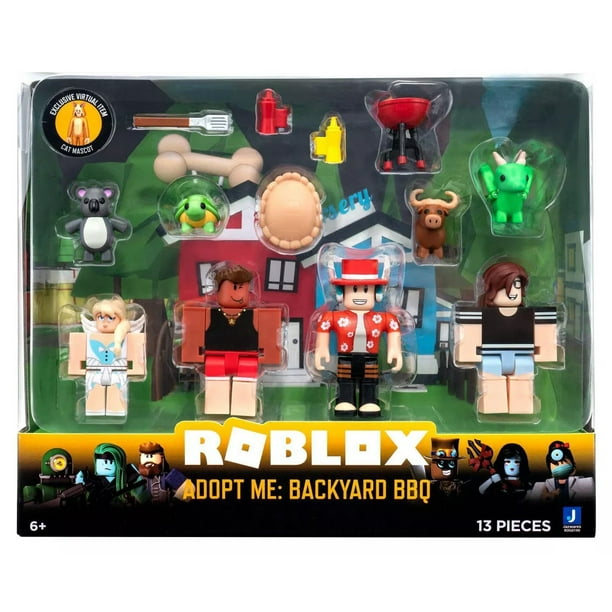 Roblox Adopt Me Backyard Bbq Action Figure 4 Pack Walmart Com Walmart Com - roblox walmart toys