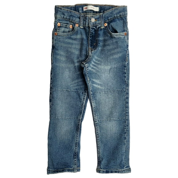 Levis Boys Blue Jeans 511 Slim Fit Denim With Reflective Details 8 Reg 24x22